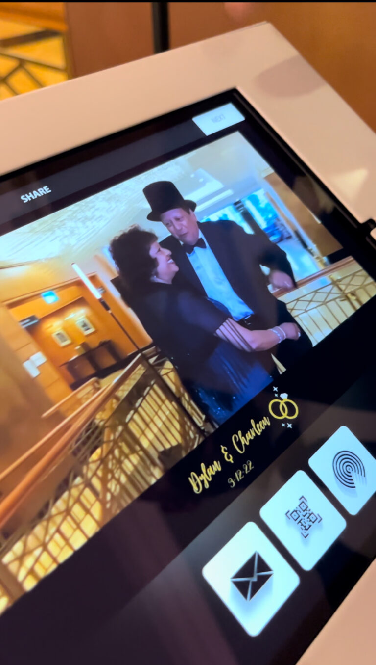 Host the Christmas Party of the year with a 360 Video Booth
